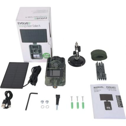 Evolveo StrongVision Solar A – cameră de vânătoare cu panou solar