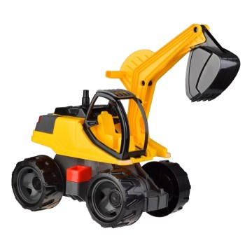 Excavator GIGA TRUCKS, 80 cm, galben/negru