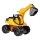 Excavator GIGA TRUCKS, 80 cm, galben/negru