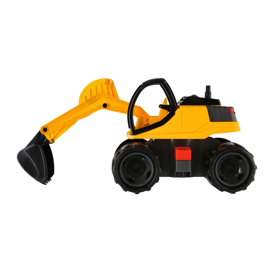 Excavator GIGA TRUCKS, 80 cm, galben/negru