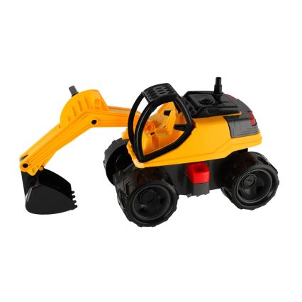 Excavator GIGA TRUCKS, 80 cm, galben/negru