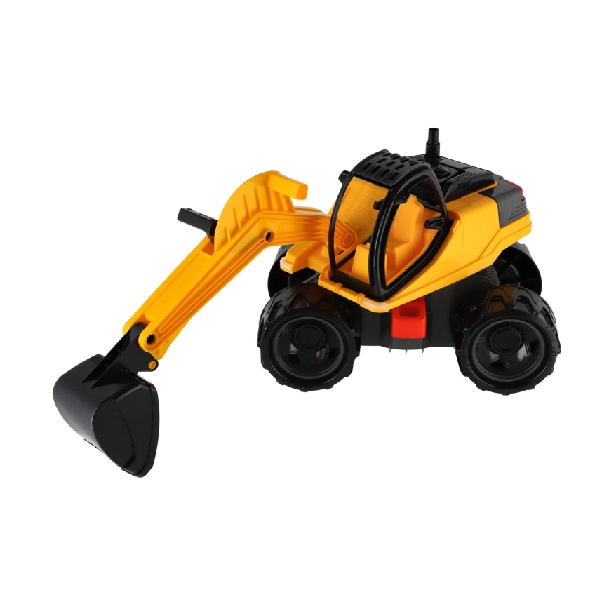 Excavator GIGA TRUCKS, 80 cm, galben/negru