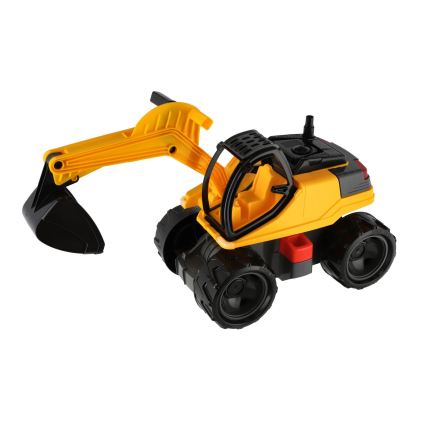 Excavator GIGA TRUCKS, 80 cm, galben/negru