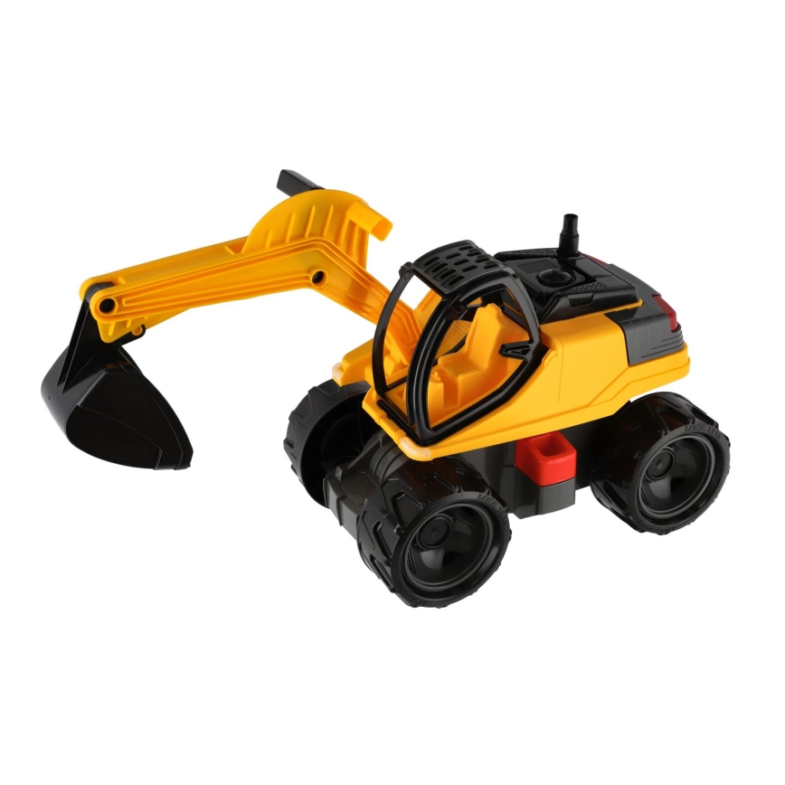 Excavator GIGA TRUCKS, 80 cm, galben/negru