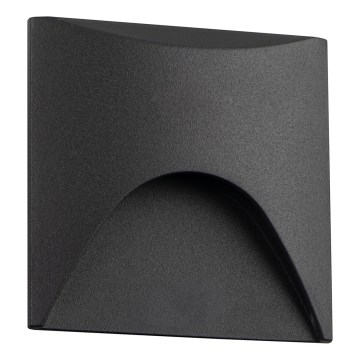 EXIN Aplica LED pentru scări LED/2,5W/230V 3000K IP65 antracit dreptunghiulară