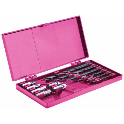 Extol - Șurubelniță cu acumulator 1300 mAh 12V roz