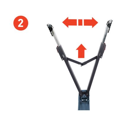 Extol Premium - Suport de lucru pliabil pentru construcții