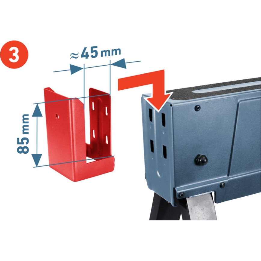Extol Premium - Suport de lucru pliabil pentru construcții