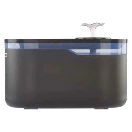 Fântână inteligentă pentru animale de companie 2,6 l/5V gri Wi-Fi