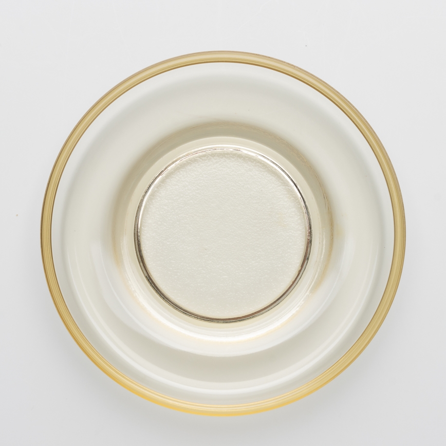 Farfurioară Venezia transparent bej