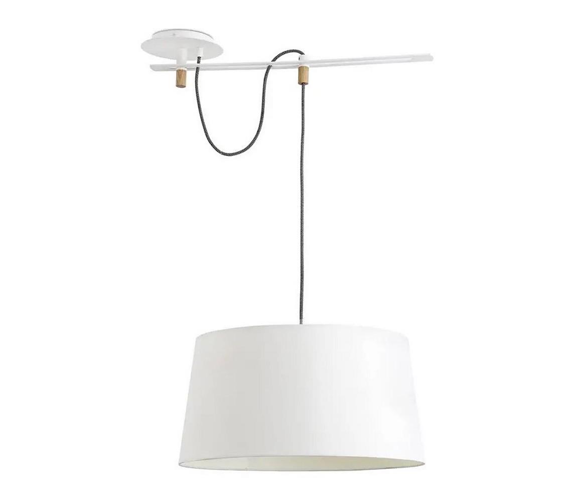 FARO 28394 - Lustră pe cablu FUSTA 1xE27/20W/230V alb