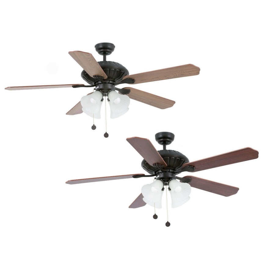 FARO 33274 - Ventilator de tavan CORSO 4xE27/60W/230V
