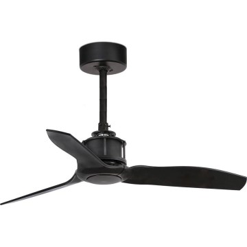 FARO 33424WT - Ventilator de tavan JUST FAN S, Ø 81 cm, negru, Wi-Fi Tuya + telecomandă