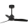 FARO 33424WT - Ventilator de tavan JUST FAN S, Ø 81 cm, negru, Wi-Fi Tuya + telecomandă
