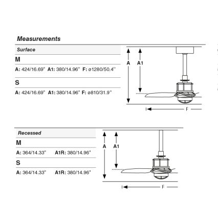 FARO 33428WT1N - Ventilator de tavan JUST FAN S cu LED și lumină reglabilă, 16W, 230V, Ø 81 cm, maro/alamă, Wi-Fi Tuya + telecomandă