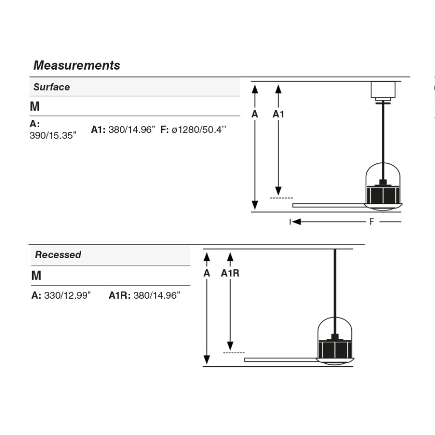 FARO 334351N - Ventilator de tavan LED dimabil WEAVER M LED/16W/230V Ø 128 cm maro/negru + telecomandă