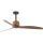 FARO 33435WT - Ventilator de tavan WEAVER M, diametru 128 cm, maro/negru, Wi-Fi Tuya + telecomandă
