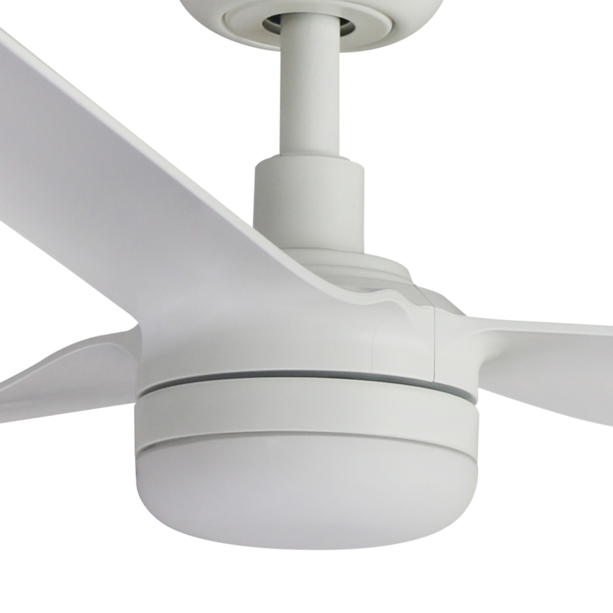 FARO 33814WT-20 - Ventilator de tavan LED dimabil PUNT M LED/18W/230V 2700/3000/4000K alb Ø 132 cm Wi‑Fi Tuya + telecomandă