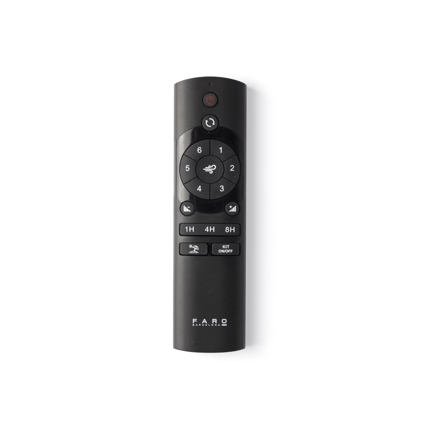 FARO 33814WT-20 - Ventilator de tavan LED dimabil PUNT M LED/18W/230V 2700/3000/4000K alb Ø 132 cm Wi‑Fi Tuya + telecomandă