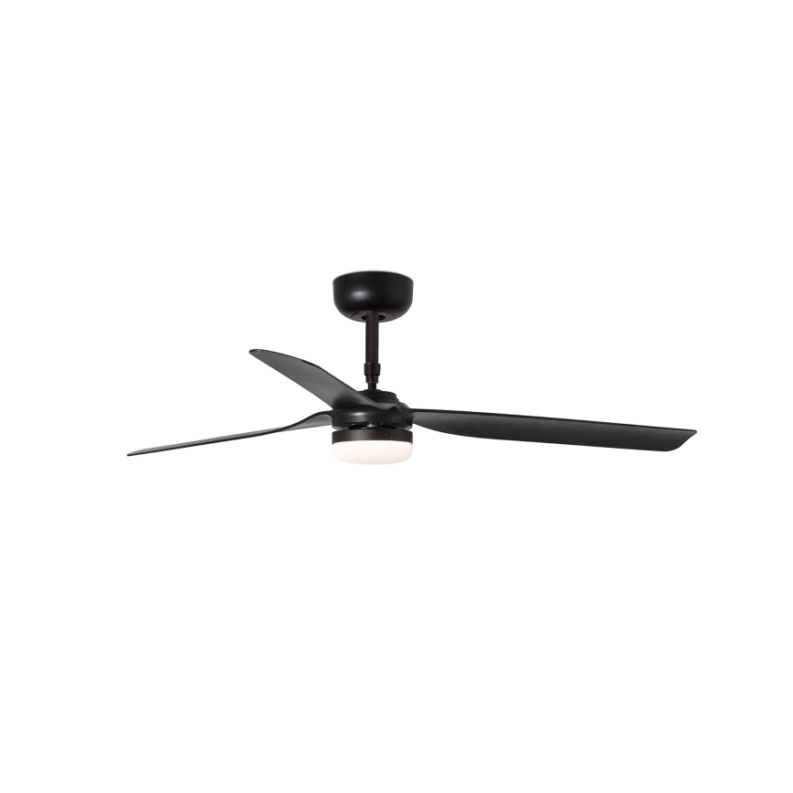 FARO 33815WT-21 - Ventilator LED de tavan dimabil PUNT M LED/18W/230V 2700/3000/4000K negru Ø 132 cm Wi-Fi Tuya + telecomandă