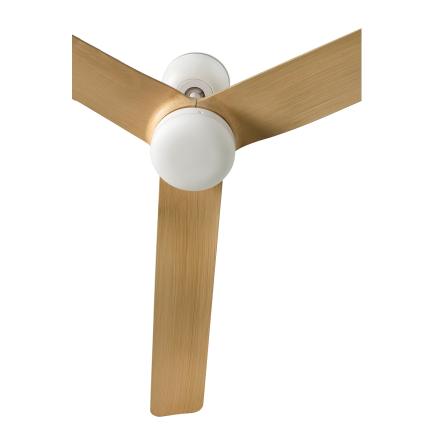 FARO 33816-20 - Ventilator de tavan LED PUNT LED/18W/230V Wi-Fi bej/alb + telecomandă