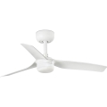 FARO 33820WT-1TW - Ventilator de tavan MINI PUNT S cu LED dimabil/10W/230V 2700/3000/4000K alb diam. 90 cm Wi-Fi Tuya + telecomandă