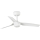 FARO 33820WT-1TW - Ventilator de tavan MINI PUNT S cu LED dimabil/10W/230V 2700/3000/4000K alb diam. 90 cm Wi-Fi Tuya + telecomandă
