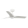 FARO 33824WT1S - Ventilator de tavan LED reglabil HEY S LED/10W/230V 2700/3000/4000K Ø 90 cm alb Wi-Fi Tuya + telecomandă