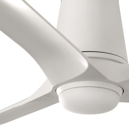 FARO HEY TUB S 33826WT-1TW - Ventilator de tavan LED reglabil 10W/230V 2700/3000/4000K, alb, Ø 90 cm, Wi-Fi Tuya + telecomandă