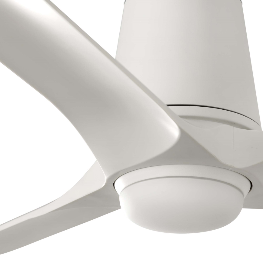 FARO HEY TUB S 33826WT-1TW - Ventilator de tavan LED reglabil 10W/230V 2700/3000/4000K, alb, Ø 90 cm, Wi-Fi Tuya + telecomandă
