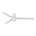 FARO 33828WT1S - Ventilator de tavan LED dimabil PUNT TUB M, LED/18W/230V, 2700/3000/4000K, Ø 132 cm, alb, Wi‑Fi Tuya + telecomandă