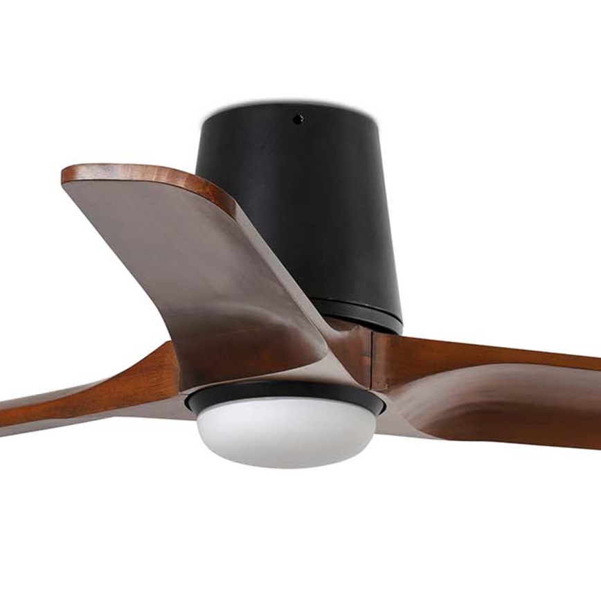 FARO 33837WT-1TW - Ventilator de tavan LED reglabil HEYWOOD TUB cu LED/10W/230V 2700/4000/6000K pin/alb diametru 90 cm Wi-Fi Tuya + telecomandă