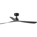 FARO 34196 - Ventilator de tavan ROCKER M Ø 132 cm, negru + telecomandă