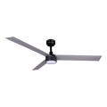 FARO 342871S - Ventilator de tavan CRUISER XL cu LED și lumină reglabilă, 18 W, 230 V, 2700/3000/4000 K, Ø 160 cm, gri/negru + telecomandă
