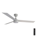 FARO 34290-1TW - Ventilator cu LED dimmabil CRUISER, 20W, 230V, 2700/3000/4000K, Ø 132 cm, alb + telecomandă