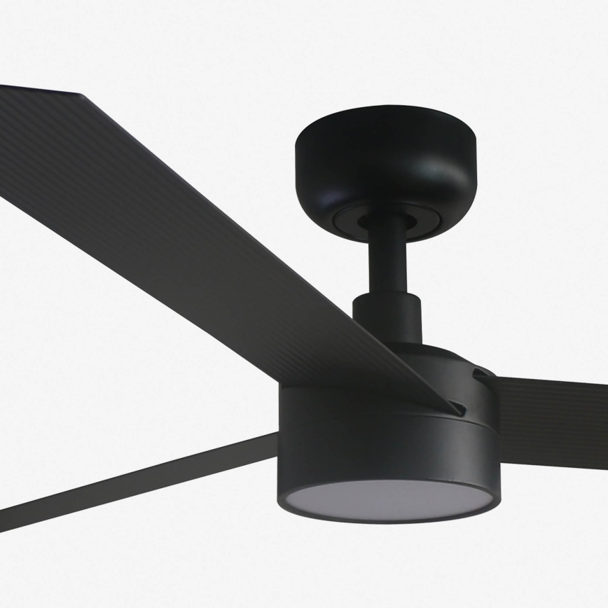 FARO 34291-1TW - Ventilator de tavan dimabil cu LED CRUISER, 20W, 230V, 2700/3000/4000K, diam. 132 cm, negru + telecomandă