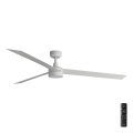 FARO 34292-1TW - Ventilator CRUISER cu LED reglabil LED/20W/230V 2700/3000/4000K Ø 160 cm alb + telecomandă