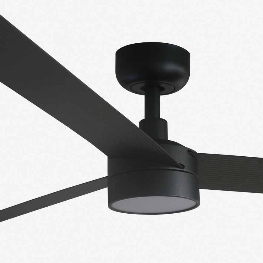 FARO 34293-1TW - Ventilator de tavan LED reglabil CRUISER XL, 18W, 230V, 2700/3000/4000K, Ø 160 cm, negru + telecomandă