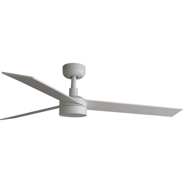 FARO 34297WT1S - Ventilator de tavan LED reglabil RUDDER L, LED/18W/230V, 2700/3000/4000K, diametru 132 cm, bej/alb, Wi‑Fi Tuya + telecomandă