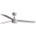 FARO 34297WT1S - Ventilator de tavan LED reglabil RUDDER L, LED/18W/230V, 2700/3000/4000K, diametru 132 cm, bej/alb, Wi‑Fi Tuya + telecomandă