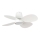 FARO 34315SWT - Ventilator de tavan LED dimabil KLOVER S, LED/20W/230V, 2700/3000/4000K, Ø 80 cm, alb, Wi-Fi Tuya + telecomandă