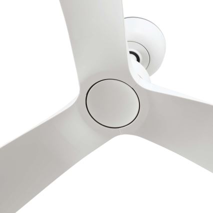 FARO 34363WT - Ventilator de tavan OUTWOOD L, alb, diametru 150 cm, Wi‑Fi Tuya, IP44, cu telecomandă