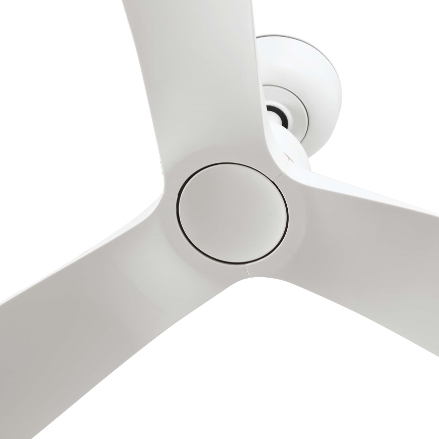 FARO 34363WT - Ventilator de tavan OUTWOOD L, alb, diametru 150 cm, Wi‑Fi Tuya, IP44, cu telecomandă