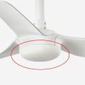 FARO 3R773 - Capac de schimb pentru ventilator MINI PUNT, Ø 12 cm, alb