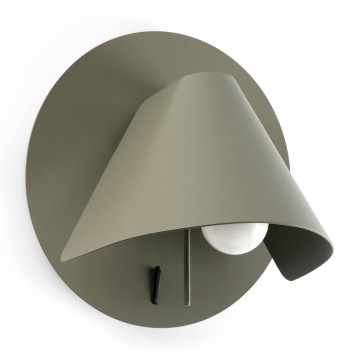 FARO 62356 - Aplică de perete tip spot NOON 1xE27/15W/230V kaki