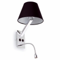 FARO 68507 - Lampă de perete LED MOMA-2 1xE27/60W/100-240V + LED/1W