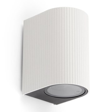 FARO 70323 - Aplică de perete pentru exterior ESTELA 1xGU10/5W/230V IP65, albă