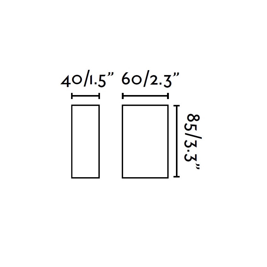FARO 70567N - Aplică perete exterior LED CANON LED/4W/230V IP44