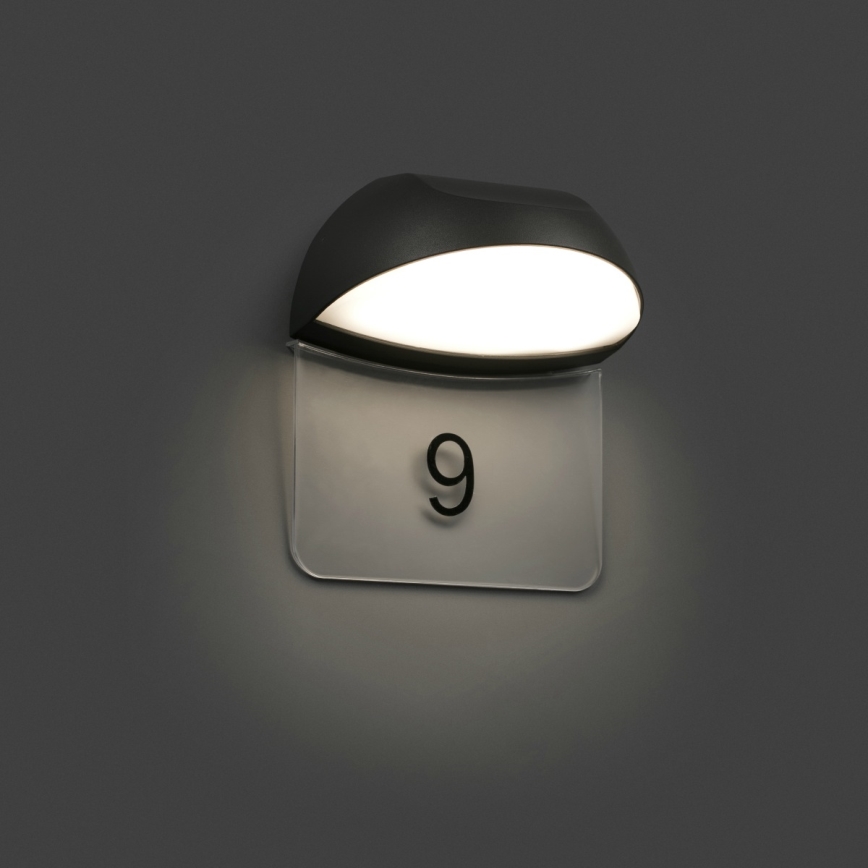 FARO 71197 - Corp de iluminat LED perete NUM 1xLED/7W/230V