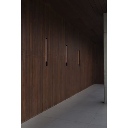FARO 71803 - Aplică de perete LED LIME pentru exterior LED/10W/230V 2700/3000/4000K 90 cm CRI 90 IP65 negru